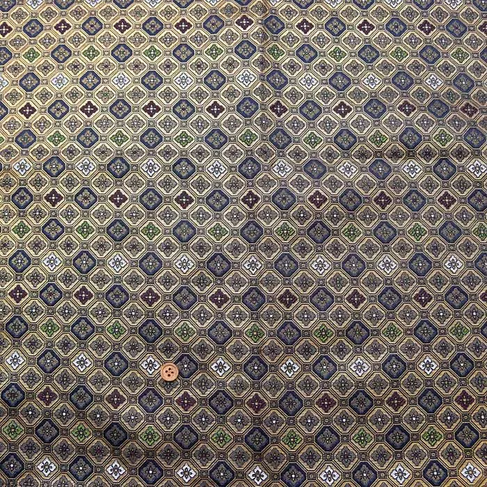 金襴 蜀江模様