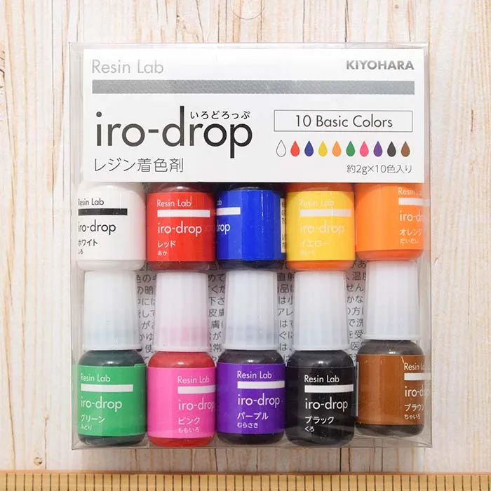 レジン着色剤　iro-drop　いろどろっぷ