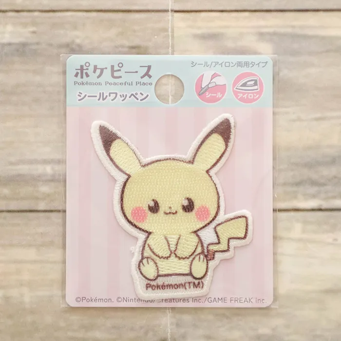 2wayワッペン ポケピース ピカチュウ