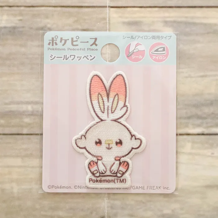 2wayワッペン ポケピース ヒバニー
