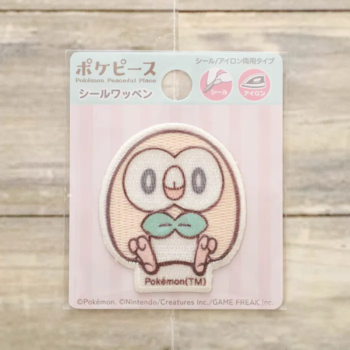 2wayワッペン ポケピース モクロー