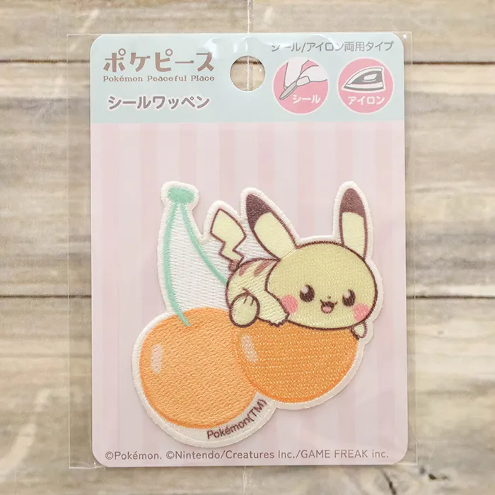2wayワッペン ポケピース大 ピカチュウ