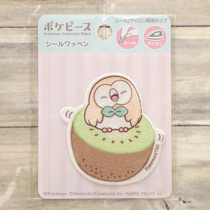 2wayワッペン ポケピース大 モクロー