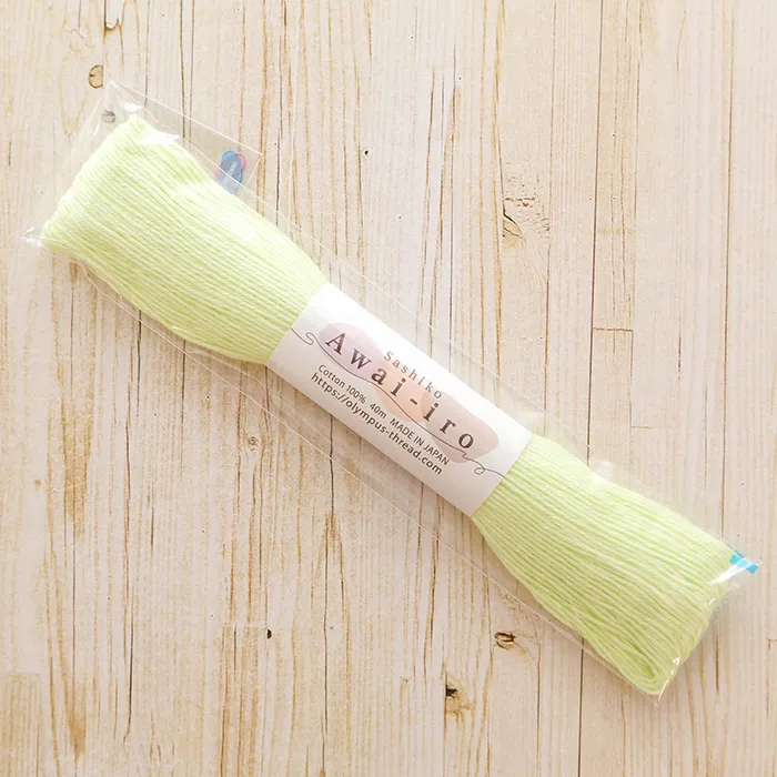 刺し子糸 Sashiko Awai-iro パステルカラー