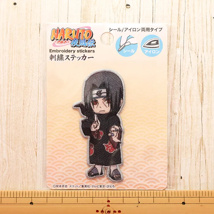 2wayワッペン　NARUTO　イタチ